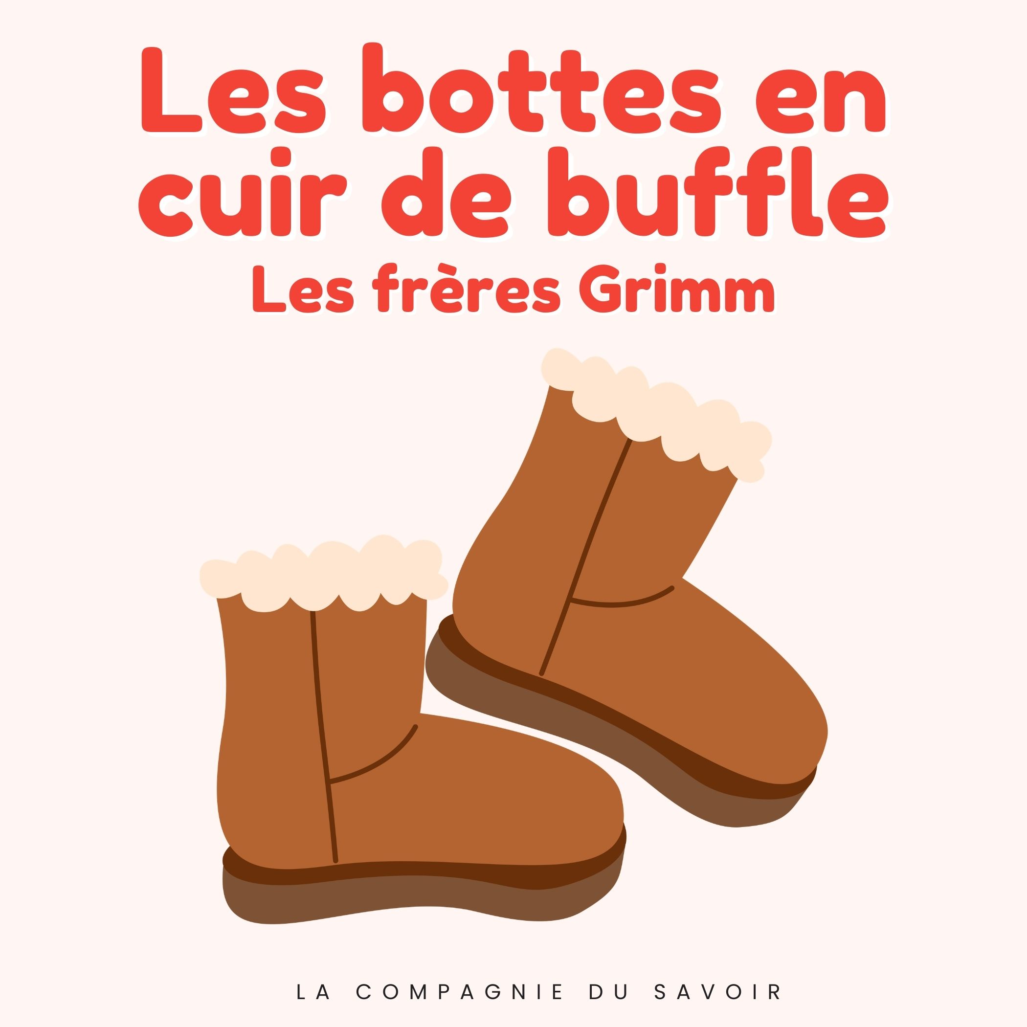 Les bottes en cuir de buffle