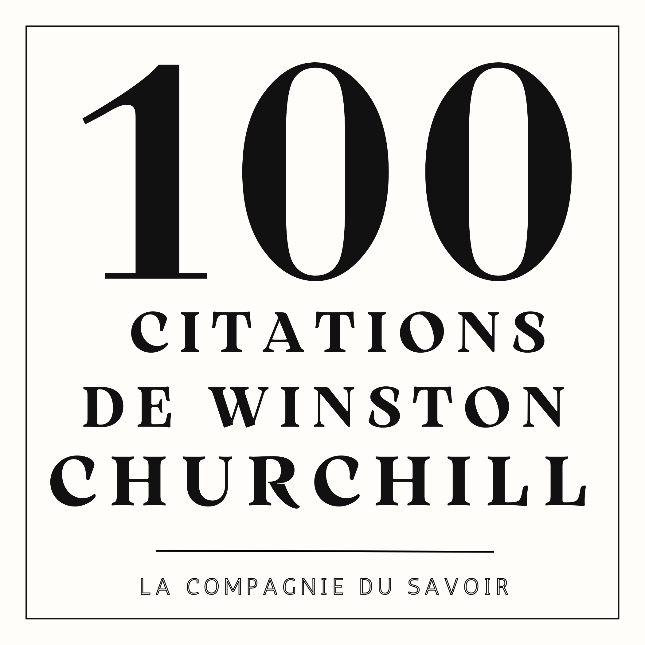 100 citations de Winston Churchill