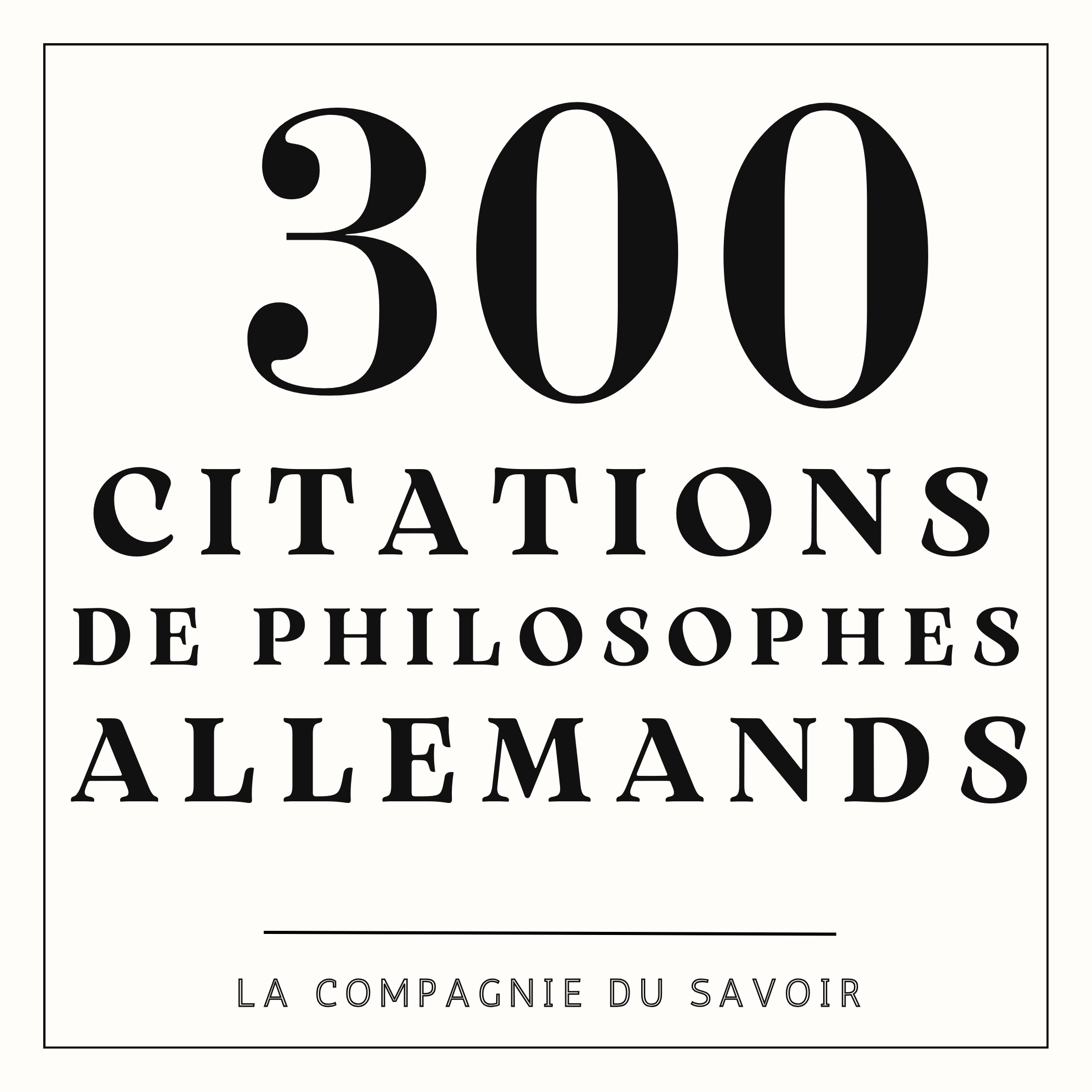 300 citations de philosophes allemands