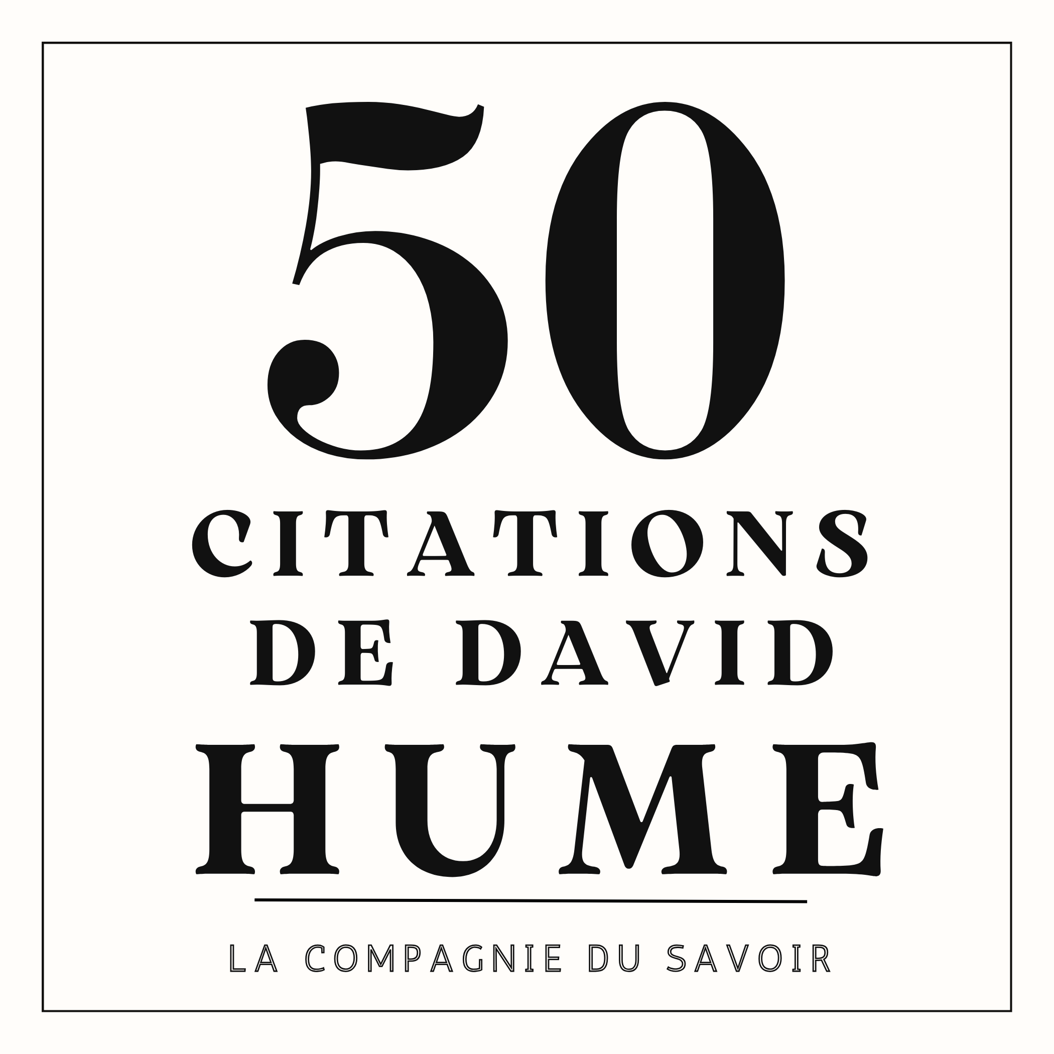 50 citations de David Hume