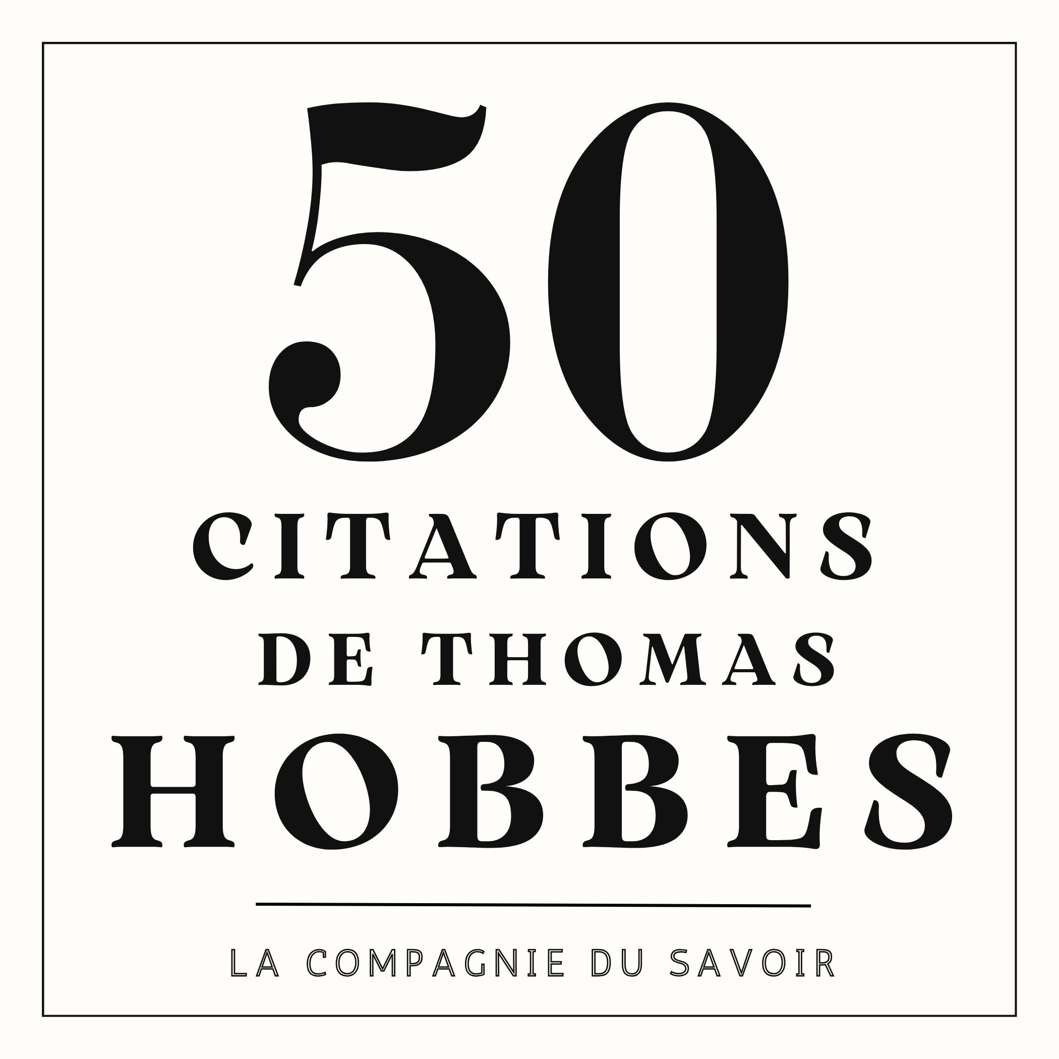 50 citations de Thomas Hobbes