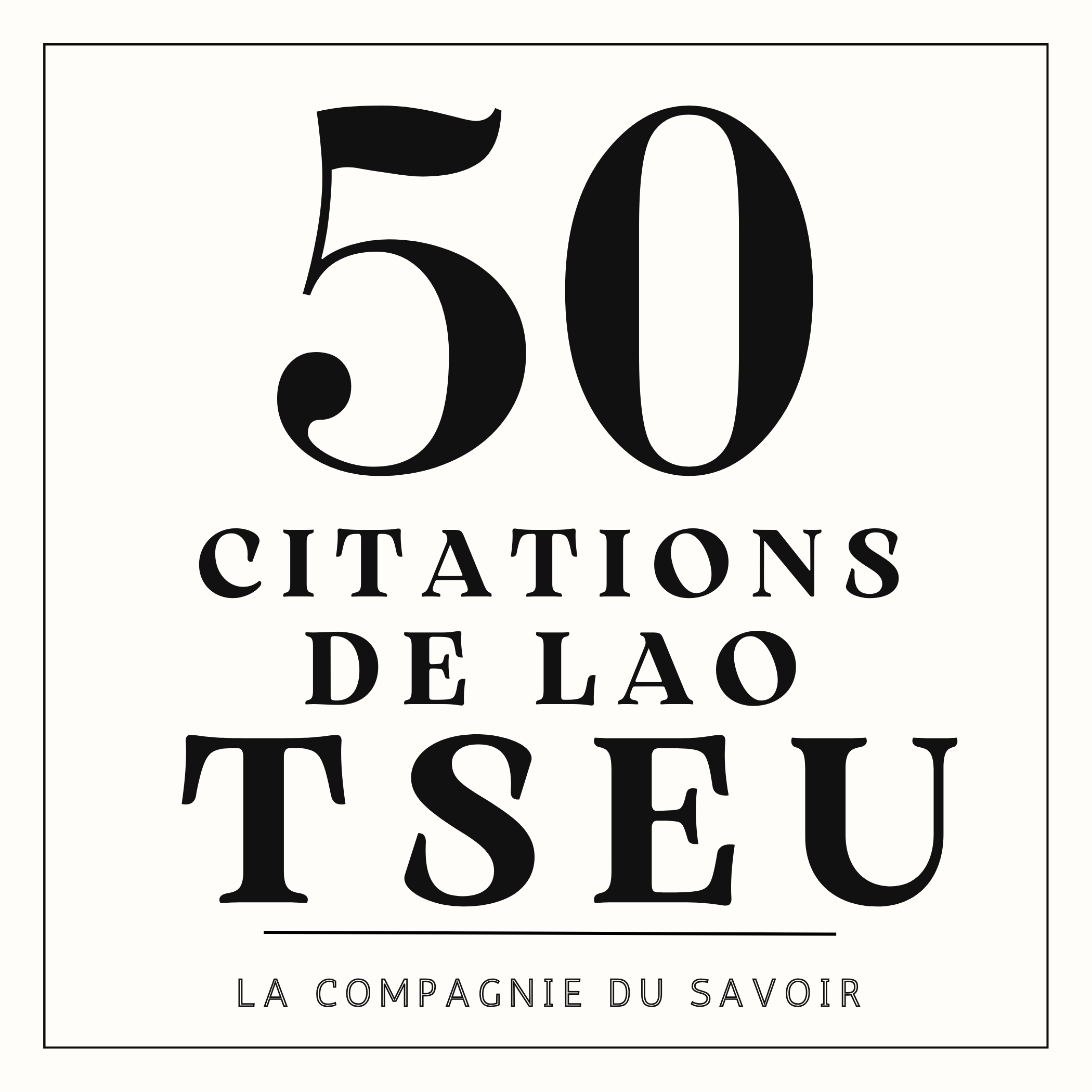 50 citations de Lao Tseu