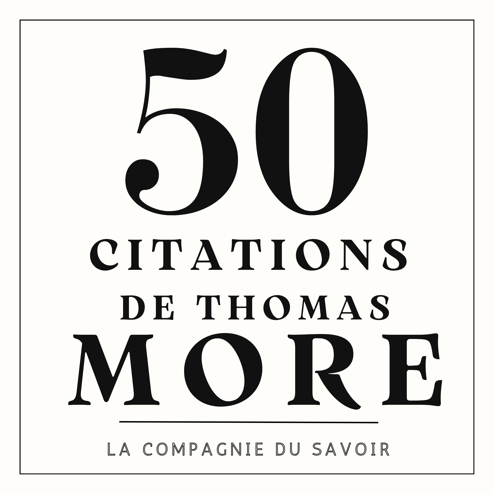50 citations de Thomas More