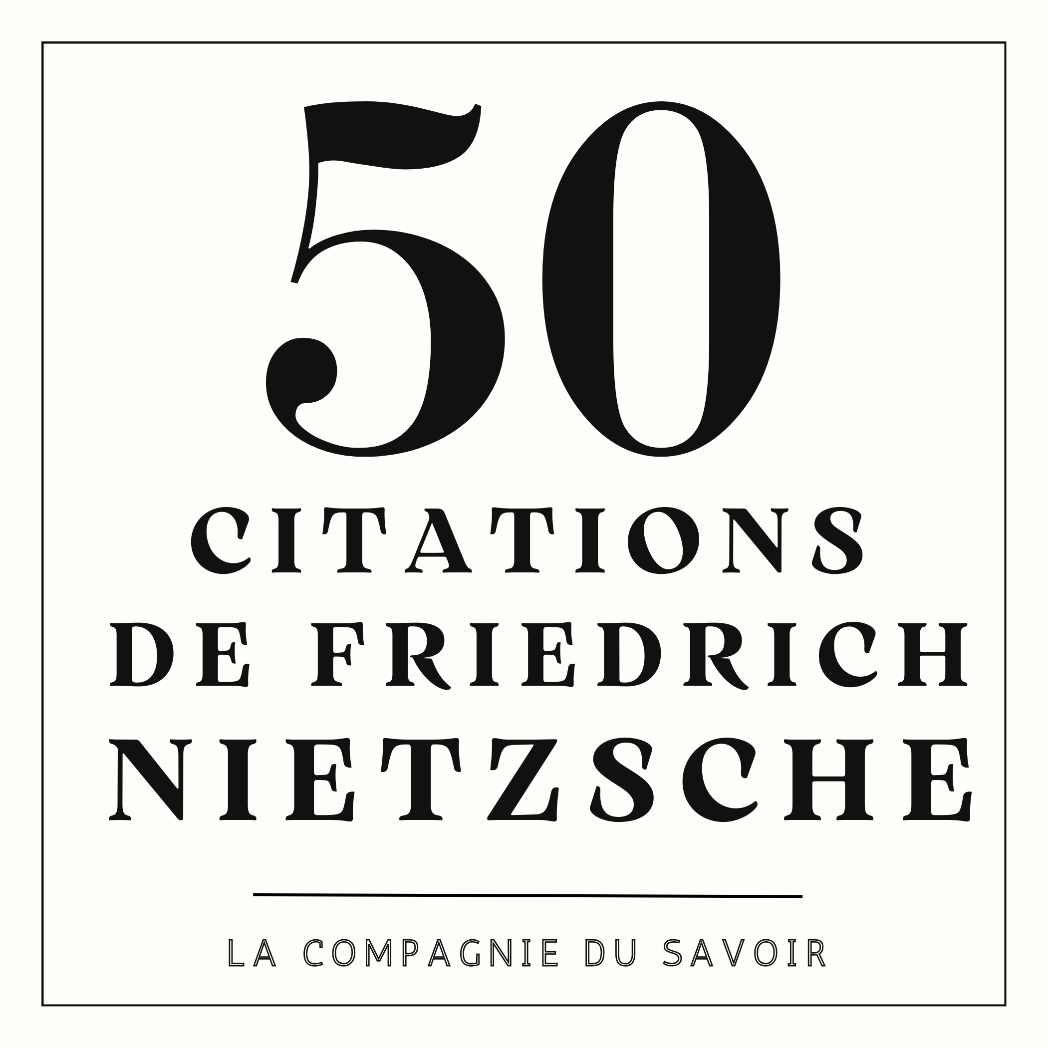 50 citations de Nietzsche